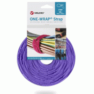 VELCRO® One Wrap® Strap 20mm x 330mm, 100 pièces, violet VELCRO® One Wrap® Strap 20mm x 330mm, 100 pièces, violet