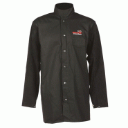 Veste de soudeur coton et manche en croûte de cuir Lincoln - XL_0