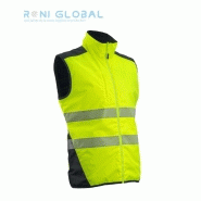 Gilet de sécurité haute visibilité - Imperméable et réversible avec 5 poches en polyester enduit polyuréthane - Class 2 - Yoru Coverguard_0