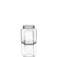 11 bocaux hexagonal 390 ml to 70 mm (capsules non incluses)