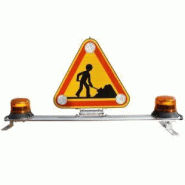 Barre 2 gyrophares AK5 triflash classe 2 - BRTF2AK5-TL03/K_0