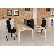 Bureau bench made in France - 160-cm,2-postes Bureau bench made in France - 160-cm,2-postes