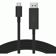 Câble Belkin USB C vers DisplayPort 1.4, 2 m - noir AVC014bt2MBK
