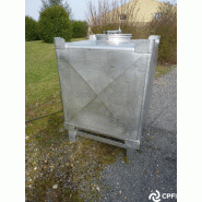 Container IBC/GRV inox carré 1000 L - CON013 Container IBC/GRV inox carré 1000 L - CON013