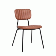 Emh Chaise professionnelle Buffalo empilable – aluminium et revêtement résistant – design moderne - acier BUFFALOCHVBCOMP