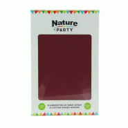 FHC evolupack FHC - 100Pcs - Serviette coton rouge - rouge textile 8NPSVCR40RD