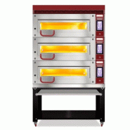 Four de boulangerie-pâtisserie 3 chambres – écran tactile – 126 x 102 cm – Réf. AKS-MT800 - AKS-MT800_0