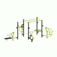 Station Combo 5-2, agrès extérieurs avec modules personnalisables et accessibles PMR - Gamme stations COMBO Station Combo 5-2, agrès extérieurs avec modules personnalisables et accessibles PMR - Gamme stations COMBO