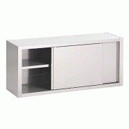 Gastro-Inox Armoire murale en inox avec portes coulissantes 1900x400x660mm - inox 7445908596553