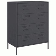 Helloshop26 - Buffet bahut commode armoire meuble de rangement organisateur cuisine salle de séjour salon 68 x 39 x 89 cm acier 02_0029708 - 30002092 Helloshop26 - Buffet bahut commode armoire meuble de rangement organisateur cuisine salle de séjour salon 68 x 39 x 89 cm acier 02_0029708 - 30002092