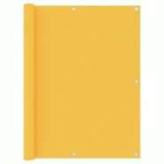 Helloshop26 - Écran de balcon brise pare vue protection confidentialité 120 x 400 cm tissu oxford jaune 02_0010186 - 3000547582721 Helloshop26 - Écran de balcon brise pare vue protection confidentialité 120 x 400 cm tissu oxford jaune 02_0010186 - 3000547582721