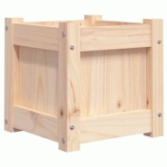 Helloshop26 - Jardinière bac lit surélevé plantes fleurs terrasse jardin 31 x 31 x 31 cm bois de pin massif marron 02_0037498 - 3000220921953 Helloshop26 - Jardinière bac lit surélevé plantes fleurs terrasse jardin 31 x 31 x 31 cm bois de pin massif marron 02_0037498 - 3000220921953