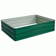 Helloshop26 - Jardinière surélevée jardin extérieur 120 x 90 x 30 cm design moderne avec protection contre les mauvaises herbes en 20_0012217 - 30