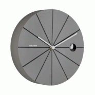 Horloge murale coucou en ABS Destacado gris Karlsson - gris 8714302770449