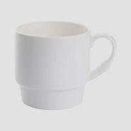 Mug blanc empilable 300 ml personnalisable