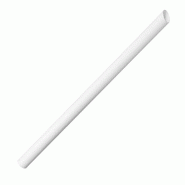 Pailles en papier pour bubble tea blanches (lot de 150) - FIESTA COMPOSTABLE - 5050984774560