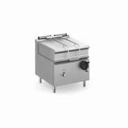 Sauteuse électrique sur coffre - 80 litres - AISI 304 - 12 kW - Réf. BRE98A_0