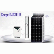 Sdmnt97835857 - kit pompe solaire 500w 2m3/h 120 metres complet  - serge docteur