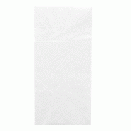 Serviette-étui pour couverts ouate 2 plis blanc 40x40cm - par 1000