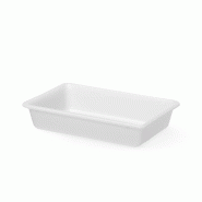 Bac de préparation, HENDI, 3L, Blanc, 340x235x(H)70mm - 873410 Bac de préparation, HENDI, 3L, Blanc, 340x235x(H)70mm - 873410