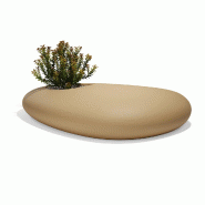 Banc stone bench - camel
