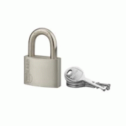 Cadenas à clé Cinox, inox, extérieur, anse inox, 50mm, 3 clés - THIRARD - gris 3150269870504 Cadenas à clé Cinox, inox, extérieur, anse inox, 50mm, 3 clés - THIRARD - gris 3150269870504