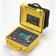 CHAUVIN ARNOUX - CA 6541 - Contrôleur d'isolement 50V/100V/250V/500V/1000V 4 Tohm - Boitier chantier IP53 - Alimentation par piles