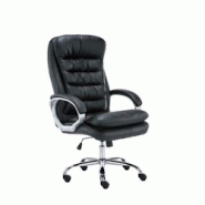 CLP Fauteuil de bureau Big Vancouver similicuir Noir - noir polyester 191174301 CLP Fauteuil de bureau Big Vancouver similicuir Noir - noir polyester 191174301