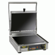 Contact-grill vitrocéramique GVS 335 FT Roller Grill – Cuisson rapide, dernière génération ! - inox GVS 335 FT