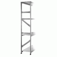 Echelle de rayonnage galvastar h.1048 x p.320 mm - 1770032
