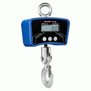 Helloshop26 - Crochet peseur balance - 1.000 kg / 0,2 kg - Écran LCD avec rétroéclairage 14_0000119 - aluminium 3000152678987