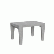 Itamoby Table extensible 140/400x90 cm Spimbo béton - gris 8050598102817