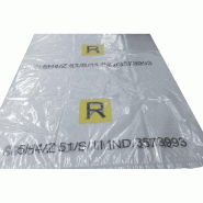 Lot 100 SACS PE Plastique Réutilisables UN ADR Produits dangereux-90X110- SWL: 25 kg