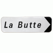 Panneau directionnel D29b1 - Lieux-dits - Indication de direction pour fermes et hameaux Panneau directionnel D29b1 - Lieux-dits - Indication de direction pour fermes et hameaux