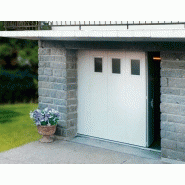 Porte de garage sectionnelle Mykado - Double confort - Sur mesure jusqu'à 5m x 3m - Isolation 40mm Porte de garage sectionnelle Mykado - Double confort - Sur mesure jusqu'à 5m x 3m - Isolation 40mm