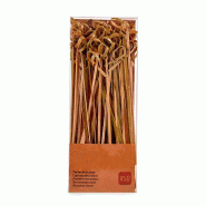San Ignacio - KINVARA - Lot de 50 brochettes en bambou - Bambou SANR075
