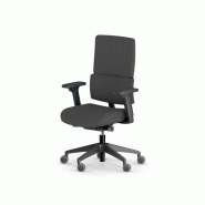 Siège de bureau ergonomique Wi-Max - soutien lombaire - mécanisme synchrone - accoudoirs 3D - roulettes sols durs Ø65 cm - garantie 5 ans Siège de bureau ergonomique Wi-Max - soutien lombaire - mécanisme synchrone - accoudoirs 3D - roulettes sols durs Ø65 cm - garantie 5 ans