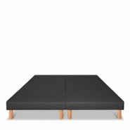 Sommiers tapissiers 2 places Epaisseur 13 cm Gris anthracite (pieds inclus) 2x80x200 cm CAPUCINE BELLECOUR - gris Bois massif 4VP.STG13.0820 Sommiers tapissiers 2 places Epaisseur 13 cm Gris anthracite (pieds inclus) 2x80x200 cm CAPUCINE BELLECOUR - gris Bois massif 4VP.STG13.0820