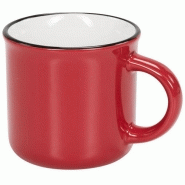 Tasse en céramique rétro Lakeview 310ml - Conforme EN12875-1 - Passe au lave-vaisselle Tasse en céramique rétro Lakeview 310ml - Conforme EN12875-1 - Passe au lave-vaisselle