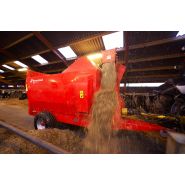 853 pro - 856 pro pailleuse agricole - kverneland - capacité de 3 et 6m3