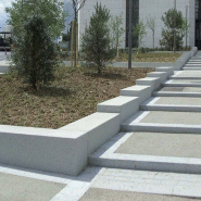 Banquette Bloc en béton