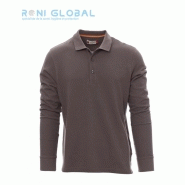 Polo de travail homme à manches longues - Florence Payper - 100% coton - Piquet - Ref: pay-000930-0021_0