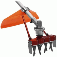 Herse rotative universelle Mytilla - 4 dents - Adaptable débroussailleuse