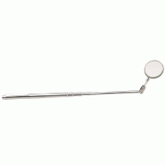 Miroir télescopique - diam. 3 cm - longueur ajustable 18 à 50 cm