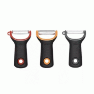 Oxo Good Grips, Set de 3 éplucheurs couleurs assorties avec précision en Y - 0719812685977