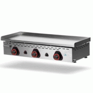 Plancha à gaz eco lisse en chrome - l900 | MAINHO - ECO90CDUNI