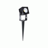Projecteur Led Zas Sq Xl 7W 40° 3000K En Aluminium Finition Noir Mat Pour Éclairage Extérieur Professionnel - Beneito & Faure - blanc 8436590213421
