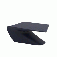 Table basse design in & out WING - bleu