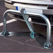 Barrière de parking boomerang mottez