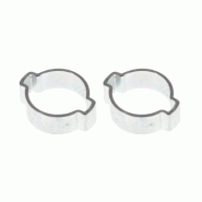 Collier de serrage à 2 oreilles Ø11-13 mm (x2) Collier de serrage à 2 oreilles Ø11-13 mm (x2)